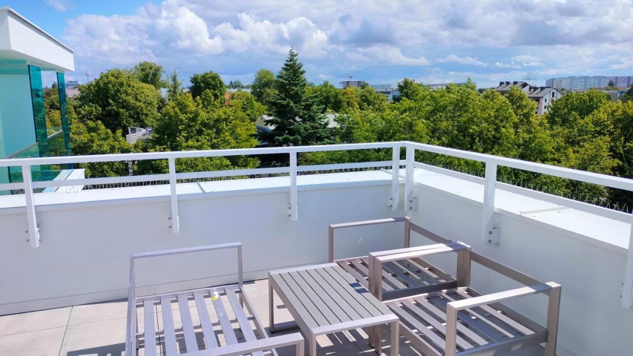 Cicha Przystan Apartamenty Whiteblue Sauna&Fitness&Parking Kolobrzeg Exterior photo